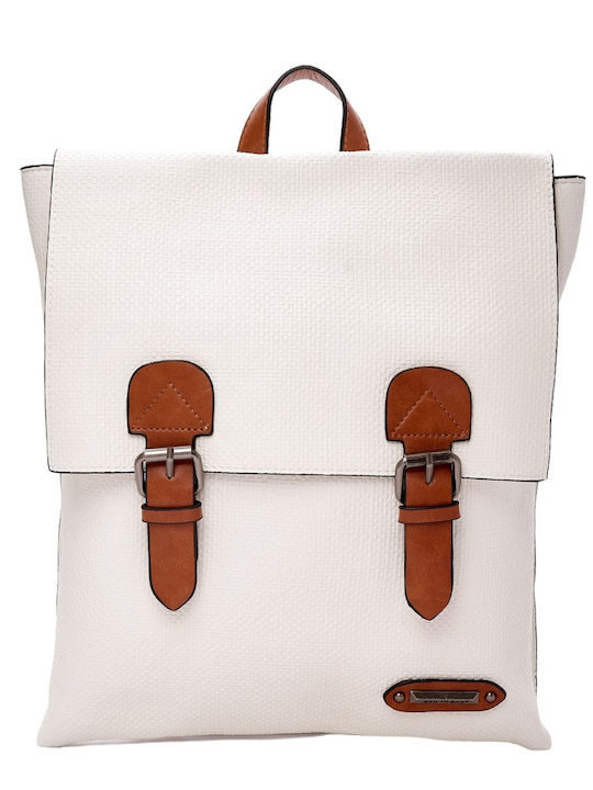 Bag to Bag Hs-13542 Women's Bag Backpack White