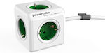Allocacoc Extended PowerCube Green