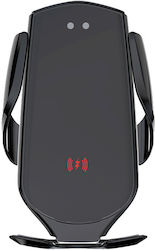 Maxlife Car Mobile Mount with Wireless Charging 15W Black