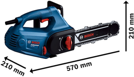 Bosch Akku-Kettensäge 4.7kg mit Schiene 25cm