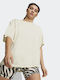 Women's Athletic T-shirt Fast Drying Polka Dot Beige