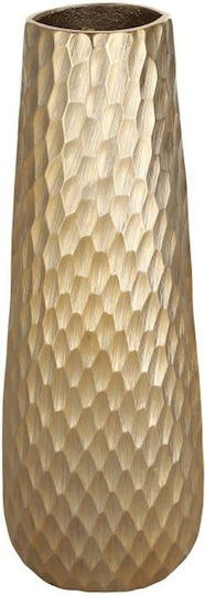 Eglo Διακοσμητικό Βάζο Aluminium Gelb 14x14x40.5cm 1Stück