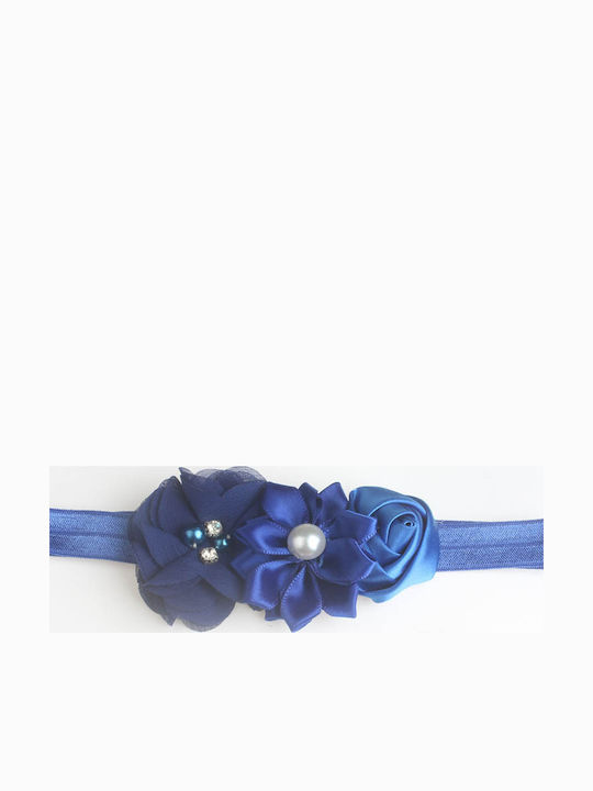 Baby-Stirnband in Blau Farbe Baby-Stirnband in Blau Farbe