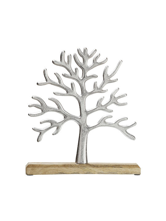 ArteLibre Decorative Tree made of Aluminum 30x5x32cm 1pcs