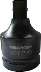 Adler Adaptoare pentru Priză 3/4'' și Priză 1/2'' Adler Adaptoare pentru Priză 3/4'' și Priză 1/2''
