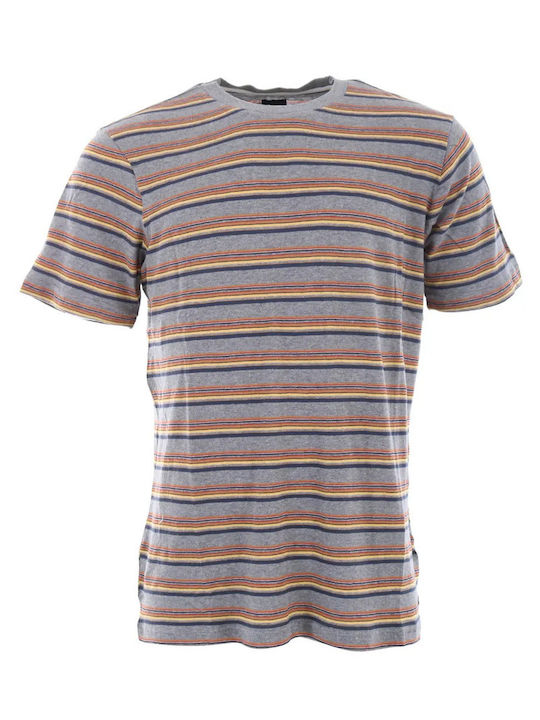 RVCA Bluza Bărbătească cu Mânecă Scurtă Multicolor