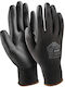 Active Gear Flex F8161 Γάντια Εργασίας Μαύρα Πολυουρεθάνης