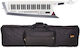 Roland Synthesizer AX-Edge με 49 Πλήκτρα Τυπικής Αφής με Θήκη Λευκό Bag Bundle
