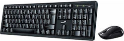 Rapoo KM-8200 Wireless Keyboard & Mouse Set English US