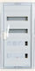 Legrand Elektrischer Sicherungskasten Gemauert, 4 Reihen, 12 Elemente B350xH710xT86.5mm