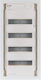 Eaton Floor 12-Elements Fuse Box with 4 Rows