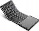 Strado Universal Foldable Wireless Bluetooth Keyboard with Touchpad English US