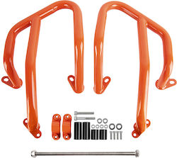 Xunmoto Motorradschutzgitter Set Für Ktm 390 Adv 2020-2023 Orange