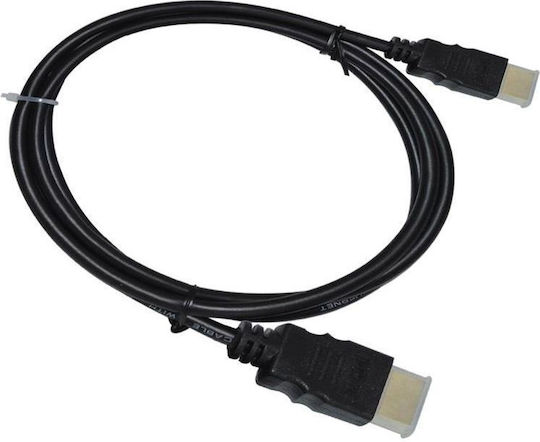 MSonic Cable HDMI male - HDMI male 1.5m Μαύρο