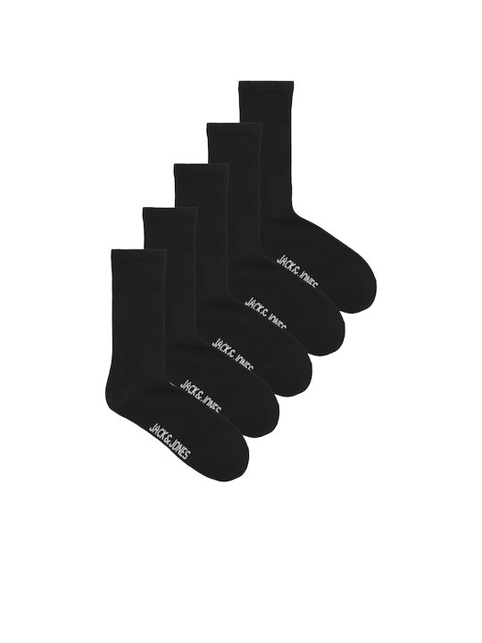 Jack & Jones Herren Socken BLACK 5Pack