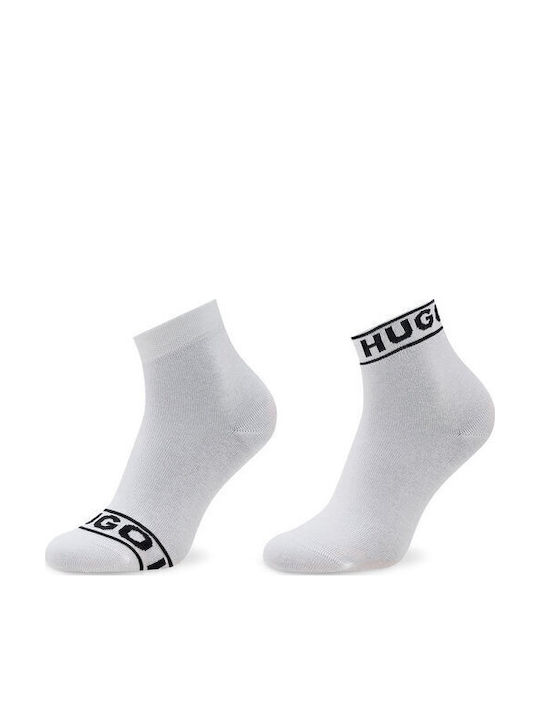 Hugo Femei Șosete White 2Pachet