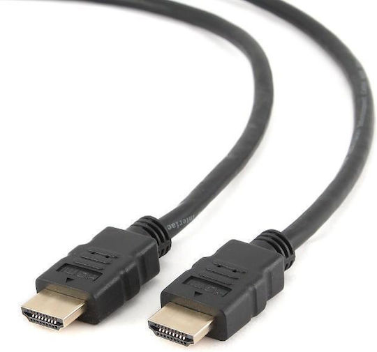 LTC Audio Cable HDMI male - HDMI male 10m Μαύρο