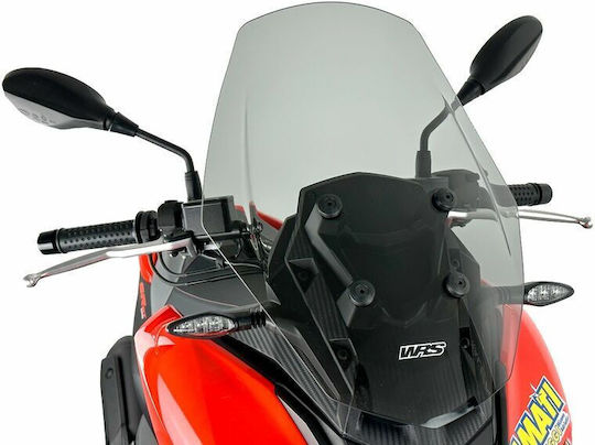 WRS Transparentes Visier Motorrad für Aprilia SR GT 200 - SR GT 200 AP007F