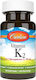 Carlson Labs Vitamin K2 MK-4 Витамин за Здравето на костите 90mcg 60 софтджел