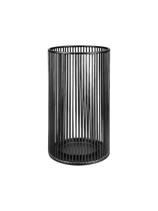 ArteLibre Metallic Lantern Black