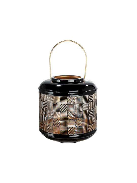 ArteLibre Metallic Lantern Black