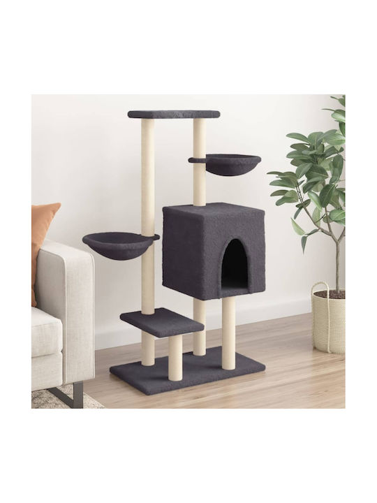 vidaXL Cat Scratching Post Cat Trees Gray