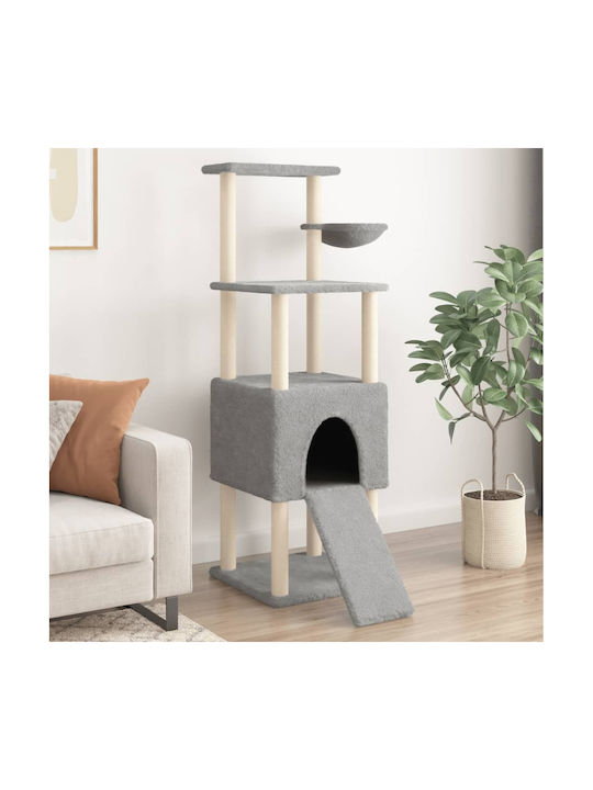 vidaXL Cat Scratching Post Cat Trees Gray