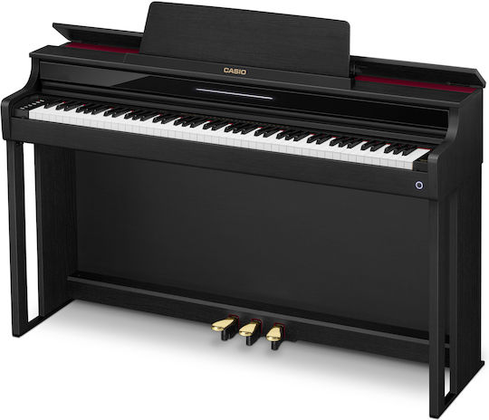 Casio Elektrisch Aufrecht Klavier AP-550 mit 88 Gewichtet Tasten und Anschluss an Computer