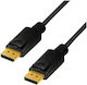 Techly Kabel DisplayPort-Stecker - DisplayPort-Stecker 2m Schwarz (109276)