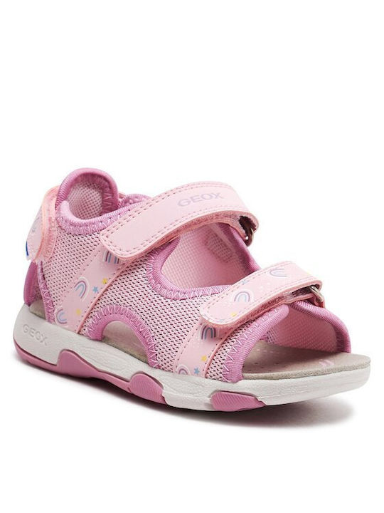 Geox Kids' Sandals B Sandal Pink