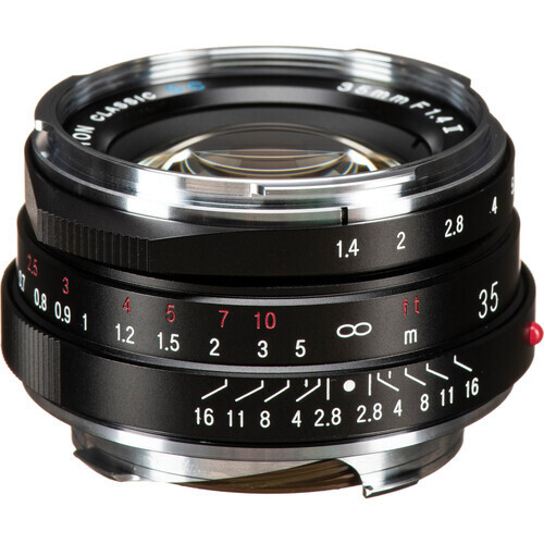 Voigtlander Obiectiv Foto Nokton Classic 35mm f/1.4 II SC Unghi