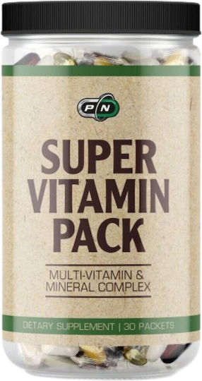 Pure Nutrition Super Vitamin Pack Мултивитамин за Енергия 30бр