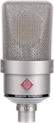 Neumann Condenser (Large Diaphragm) XLR Microphone TLM 103 Studio Set Shock Mounted/Clip On Mounting Voice in Silver Color