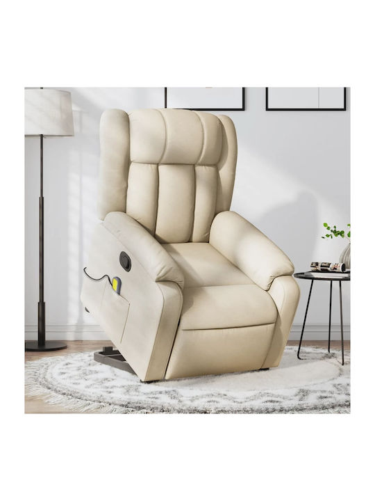 Relaxsessel Friseurwaschbecken mit Fußhocker Cr...
