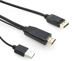 Microconnect HDMI-DP-CON3 DP Male - HDMI male 2m