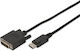 Digitus Cable DisplayPort male - DVI male 2m Μαύρο (DB-340301-020-S)
