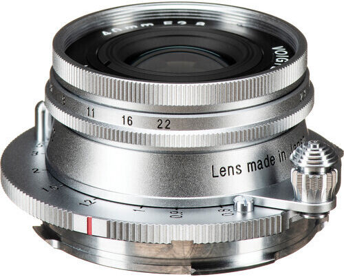 Voigtlander Full Frame Φωτογραφικός Φακός Heliar 40mm f/2.8 Σταθερός για Leica M Mount Ασημί
