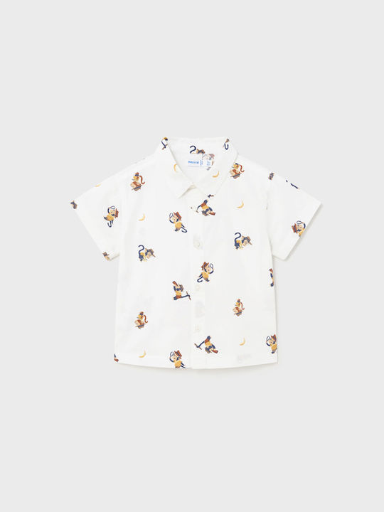 Mayoral Kids Shirt White