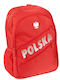 Starpak Polska Παιδική Τσάντα Πλάτης Κόκκινη 29x13x42εκ.