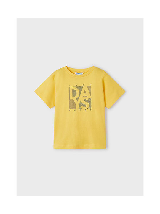 Mayoral Παιδικό T-shirt κιτρινο