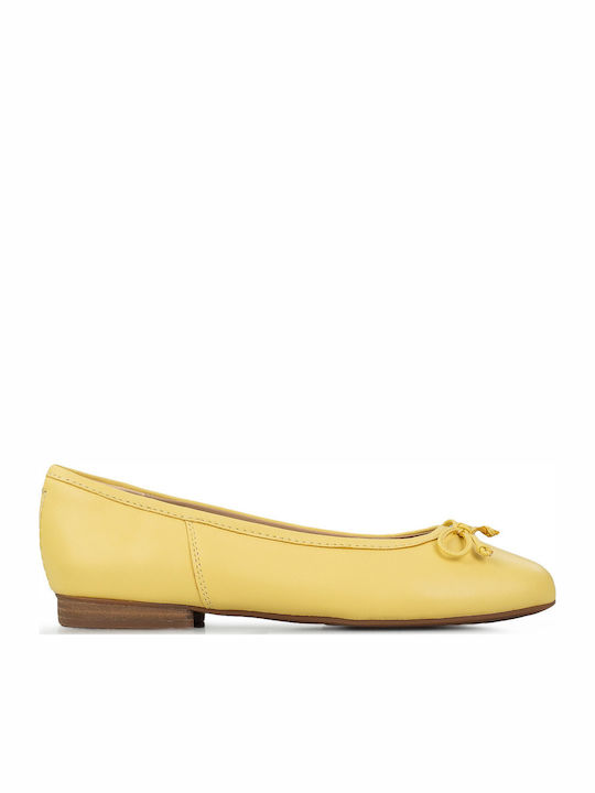 Clarks Lily Δερμάτινες Γυναικείες Μπαλαρίνες σε...