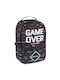 Starpak Game Over Kinder Rucksack Rucksack Schwarz