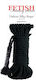 Pipedream FFS Deluxe Silk Rope Въже за Връзване в Черен Цвят