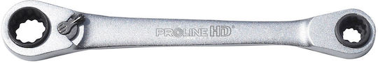 Proline Single Polygon Wrench with Ratchet Mechanism 17mm