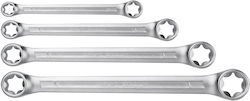 Neo Tools Set 4 Double Polygon Wrench