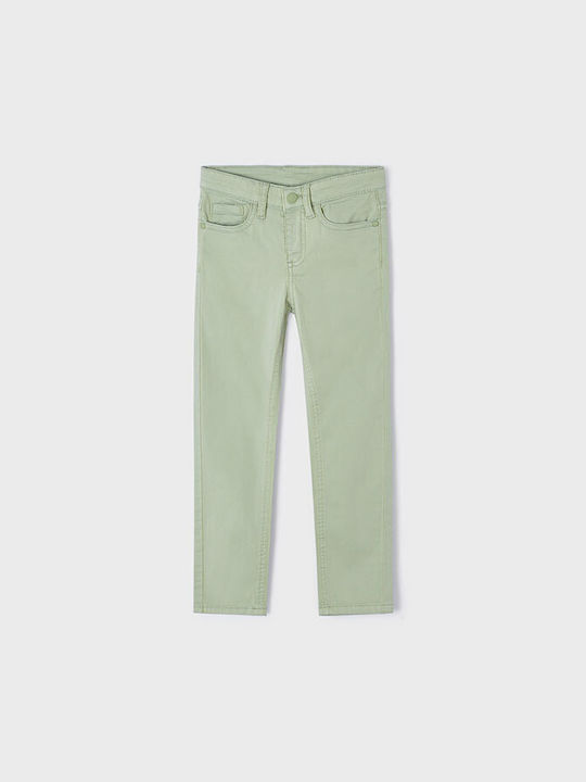 Mayoral Kids Trousers Green