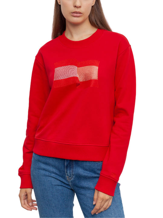 Tommy Hilfiger Women's Sweatshirt Red