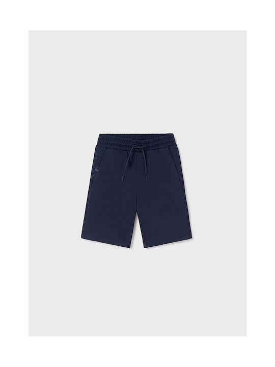 Mayoral Kids Shorts/Bermuda Fabric navy blue