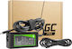 Green Cell USB-C Laptop Charger 45W 20V 2.25A for HP / Lenovo with Detachable Power Cable