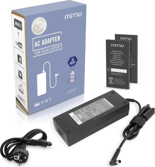 Mitsu Φορτιστής Laptop 110W 19V 5.79A για LG